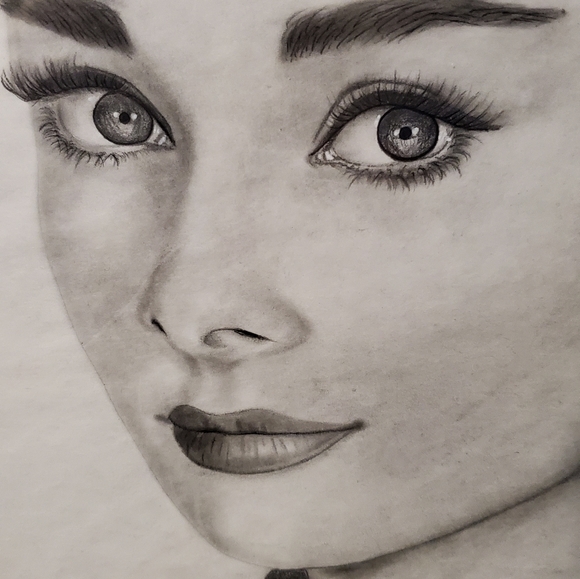 Audrey Hepburn Drawing - Picture 2 of 5